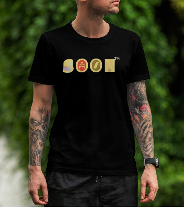 Soon Logos Cryptocurrency Design Fiat Acala Polygon Bitcoin T-Shirt