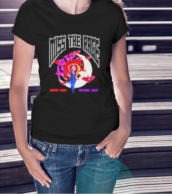 Miss The Rage Trip At Knight Trippie Redd Playboi Carti Lunar Bat Vision T-Shirt