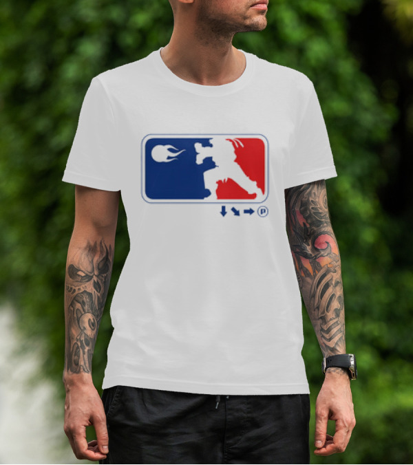 Street Fighter Video Game League Player Moves T-Shirt