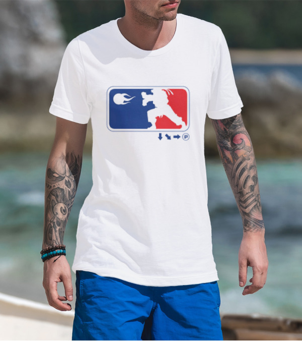 Street Fighter Video Game League Player Moves T-Shirt