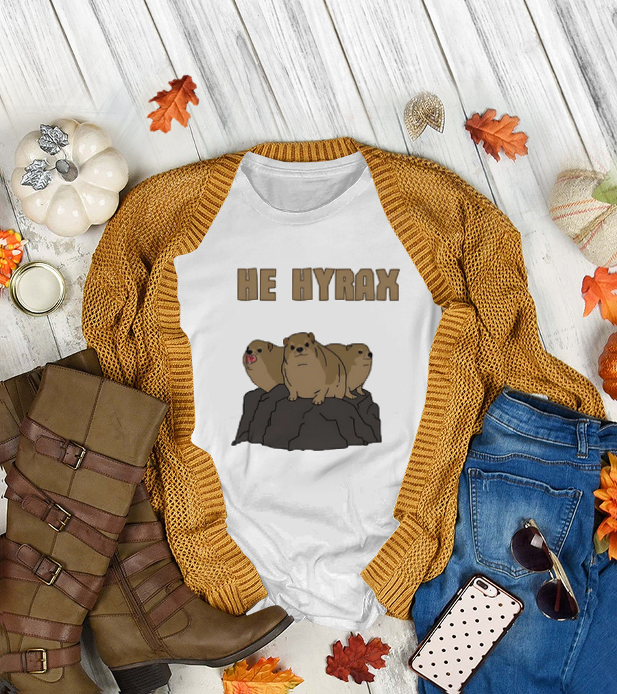 HE HYRAX Cute Angry Meme T-Shirt