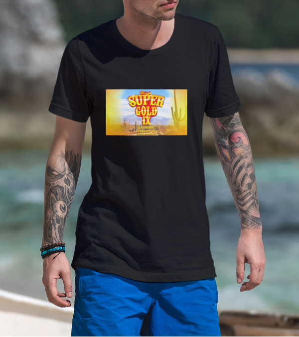 Super Gold IX Saturday February 29 Desert Sunset Event T-Shirt