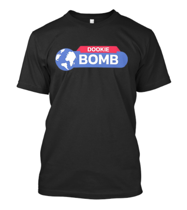 Dookie Bomb Earth Cartoon Planet T-Shirt