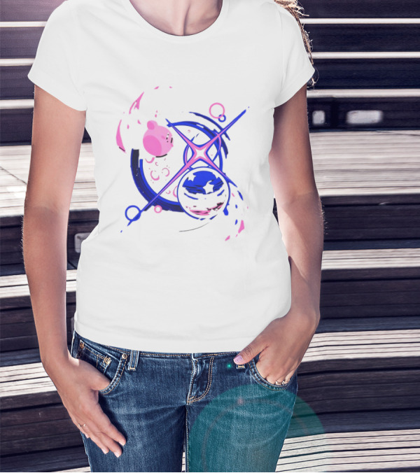 Kirby Oyasumi Celestial Moon Stars Dream T-Shirt