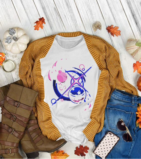 Kirby Oyasumi Celestial Moon Stars Dream T-Shirt