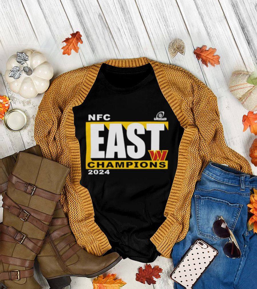 Washington Commanders NFC East Champions T-Shirt