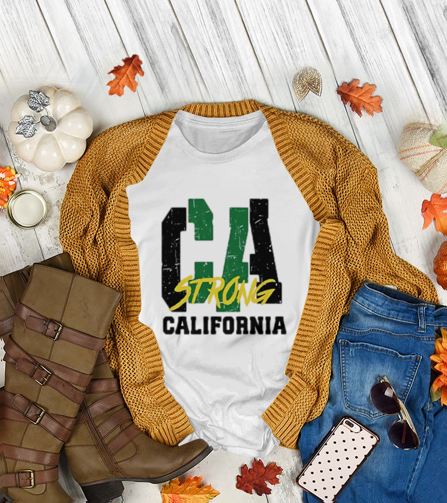 CA Strong California Wildfires T-Shirt