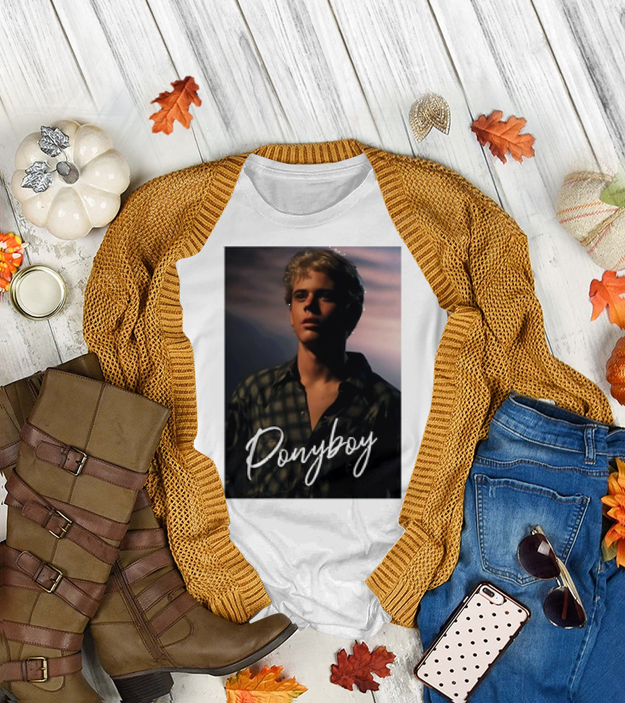 Ponyboy Curtis The Outsiders 80s Movie Character T-Shirt