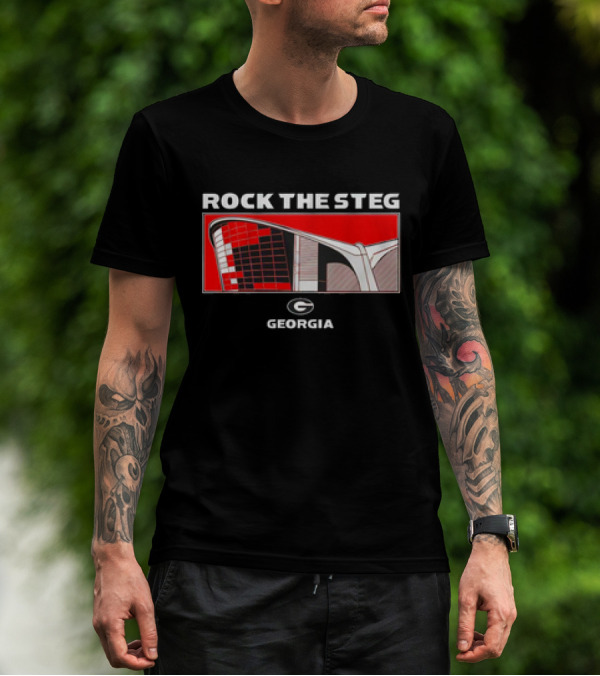 Rock The Steg Georgia Bulldogs Stadium Pride T-Shirt