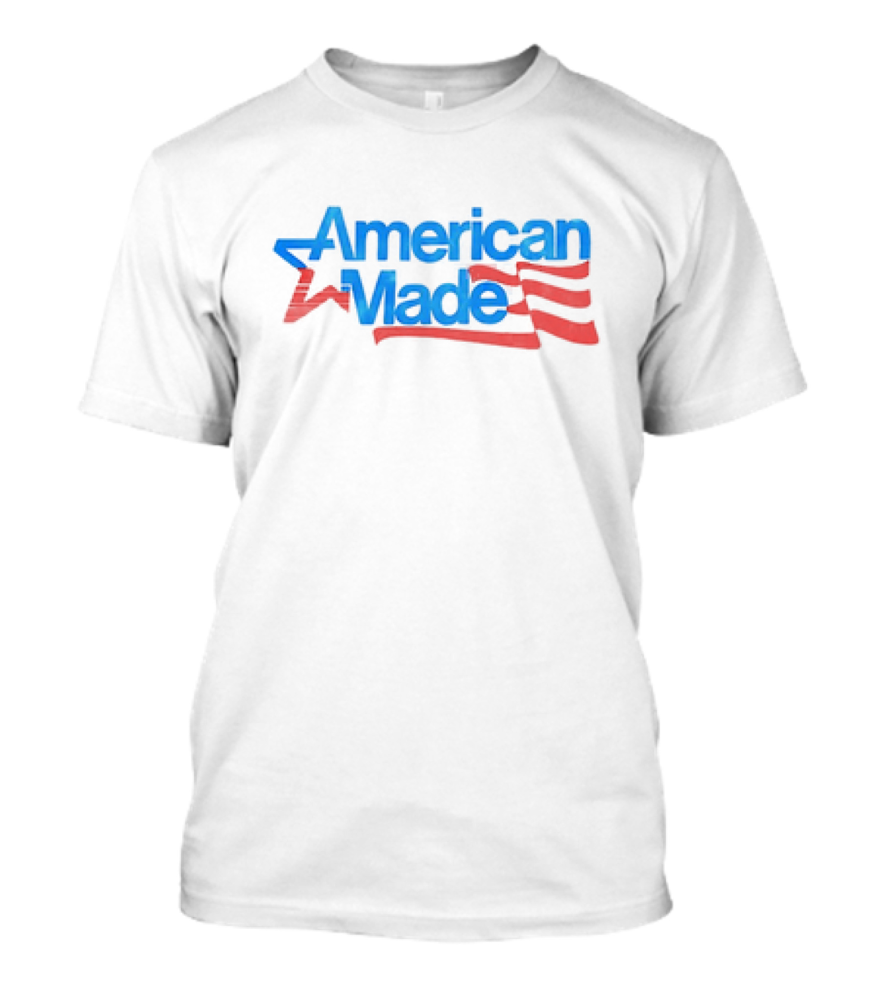 American Made USA Flag Patriotic Star And Stripes T-Shirt