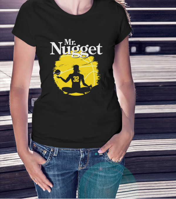 Mr. Nugget Aaron Gordon No. 32 Denver Nuggets T-Shirt