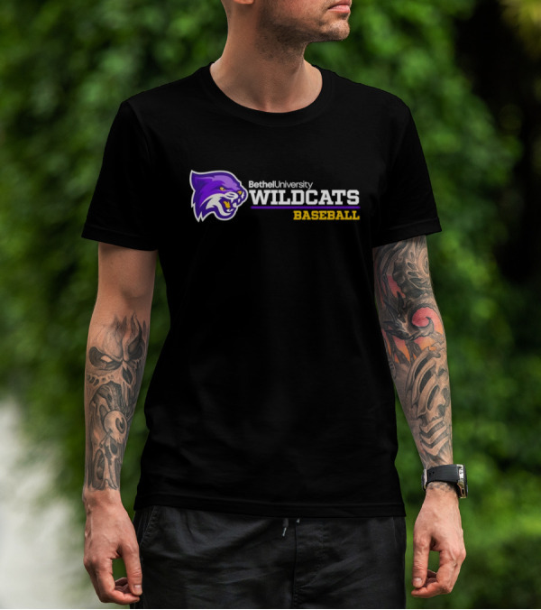 Bethel University Wildcats Baseball T-Shirt