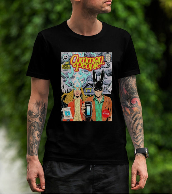 Black Mirror Comics Common People Netflix 2025 T-Shirt