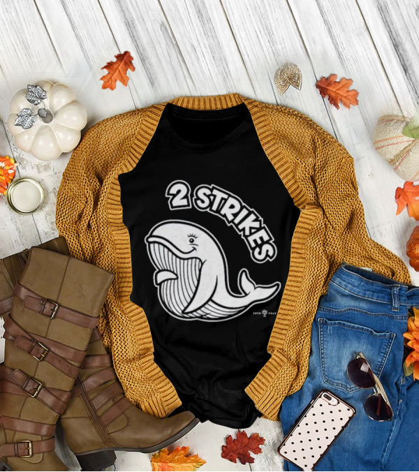 Bryan Hoch 2 Strikes Whale T-Shirt