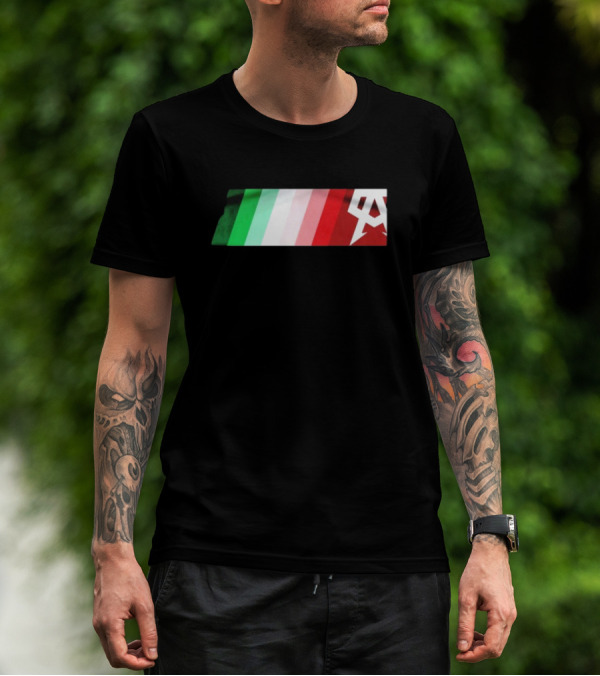 Canelo Alvarez Mexico Boxing Green White Red Symbol T-Shirt