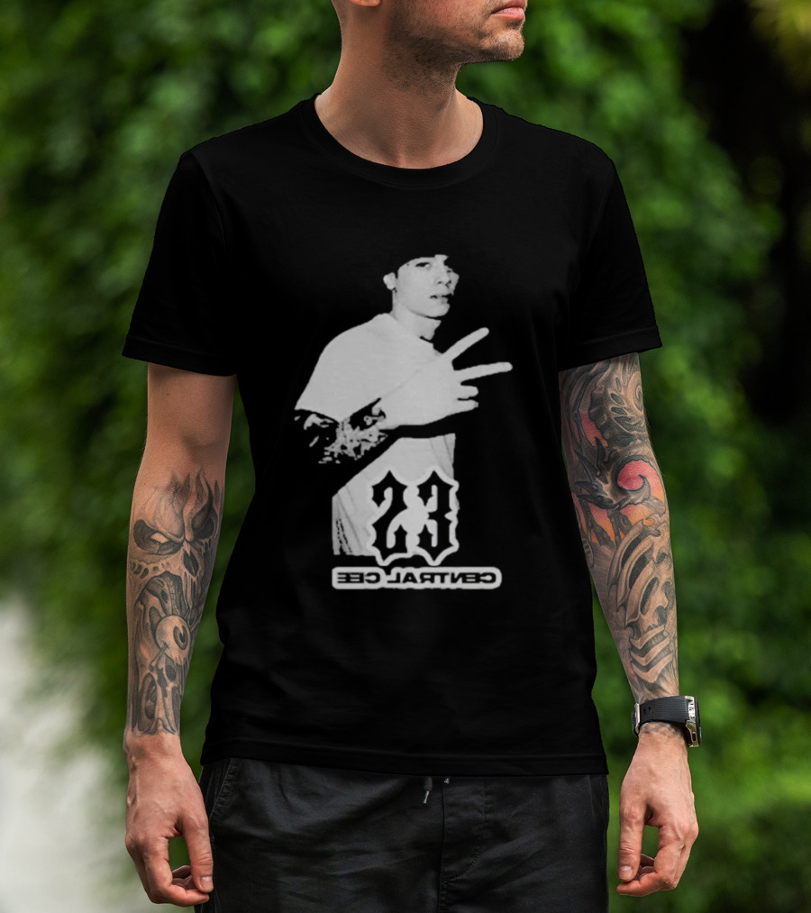 Central Cee Rap Bro Mask 23 White T-Shirt