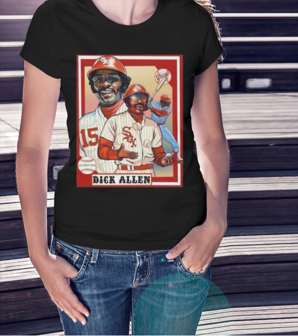 Dick Allen Chicago White Sox AL MVP 1972 Vintage Baseball Legend T-Shirt