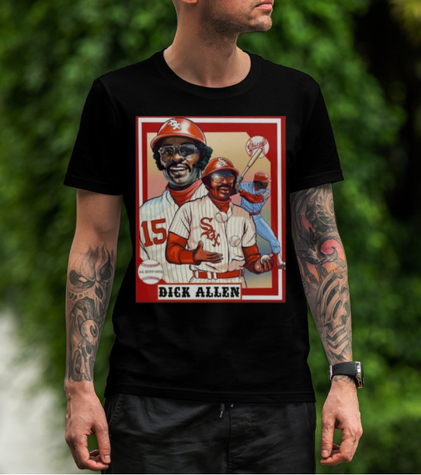 Dick Allen Chicago White Sox AL MVP 1972 Vintage Baseball Legend T-Shirt