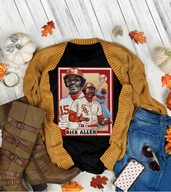 Dick Allen Chicago White Sox AL MVP 1972 Vintage Baseball Legend T-Shirt