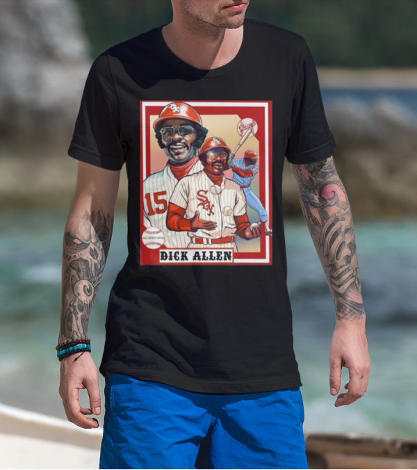 Dick Allen Chicago White Sox AL MVP 1972 Vintage Baseball Legend T-Shirt