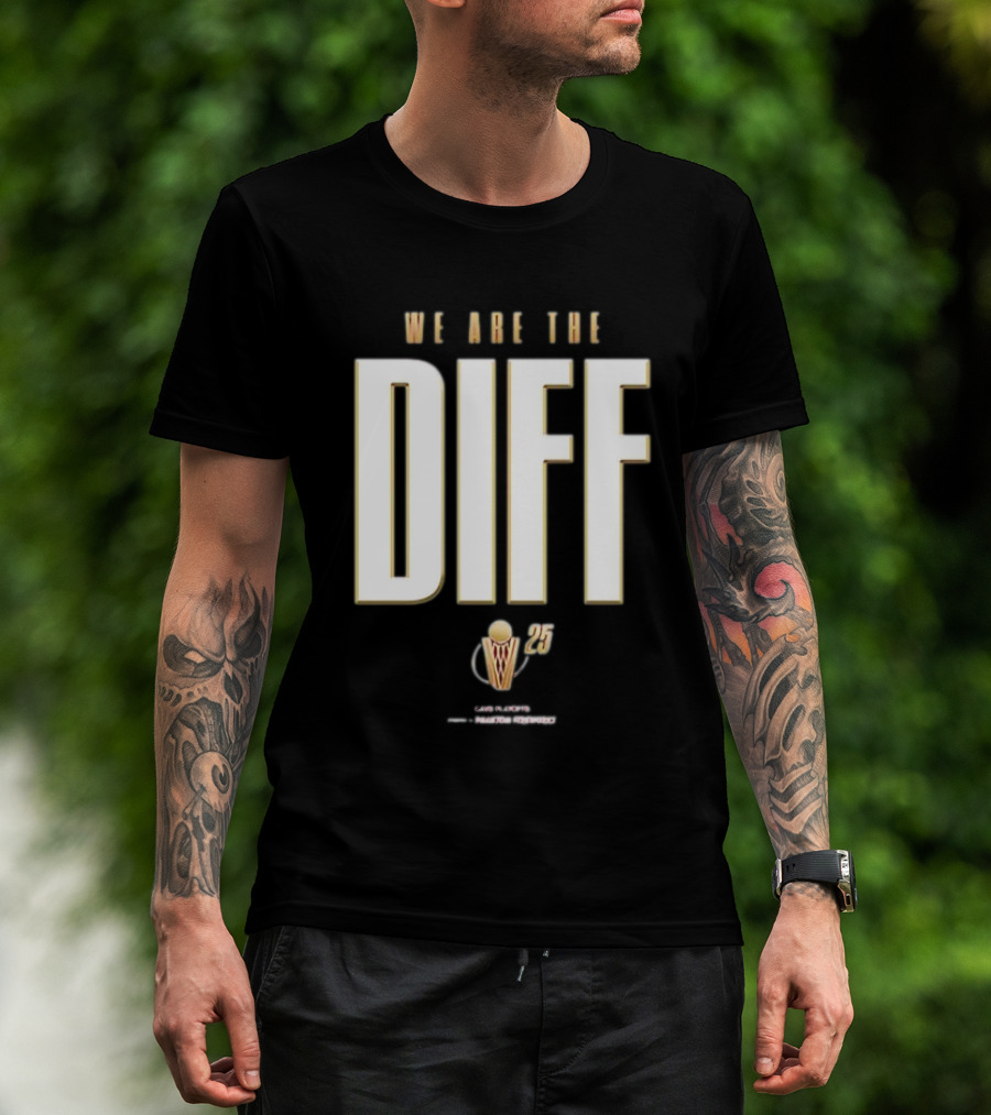 Cleveland Cavaliers We Are The Diff NBA 75 Trophy Logo T-Shirt