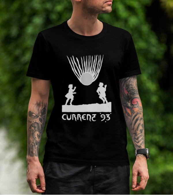 Current 93 Asteroid Children Comet Silhouette T-Shirt