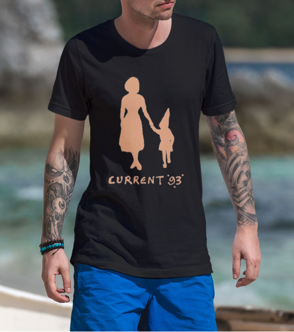 Current 93 Bella And Boy Holding Hands Silhouette T-Shirt