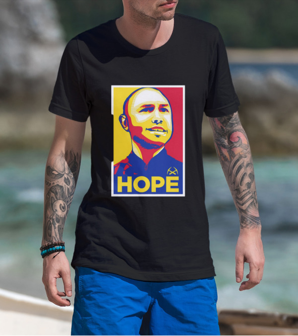 David Adelman Denver Nuggets HOPE Style Artwork T-Shirt