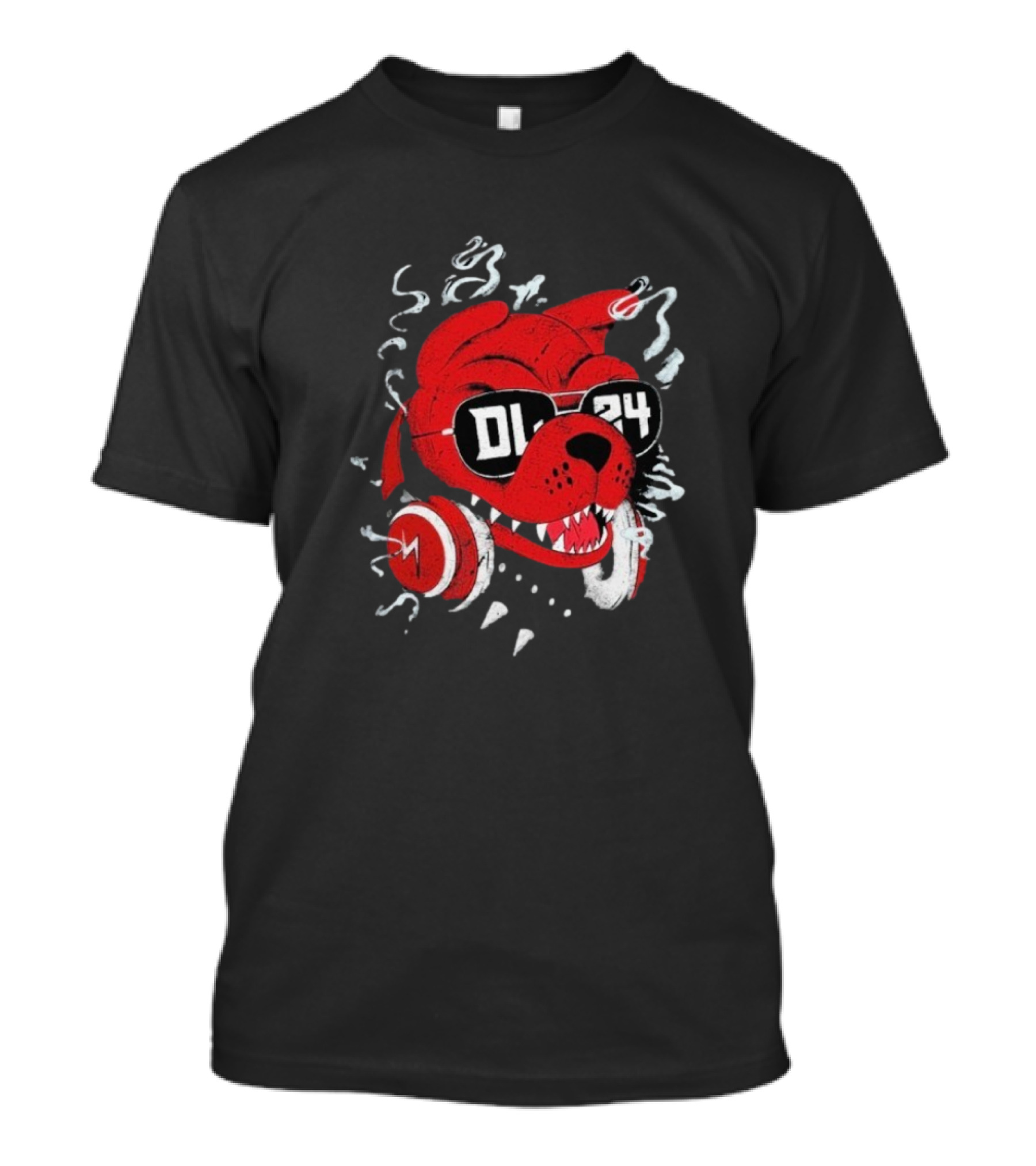 Download Festival 2024 DL24 Headphones Bulldog T-Shirt