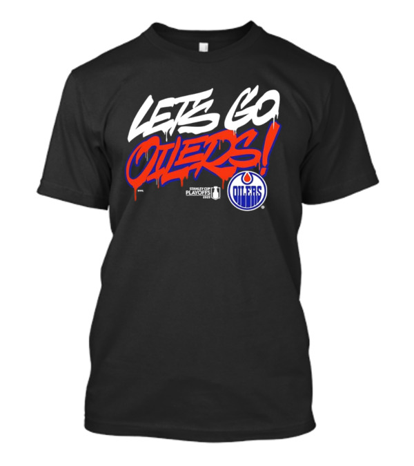 Edmonton Oilers Let's Go 2025 Stanley Cup Playoffs T-Shirt