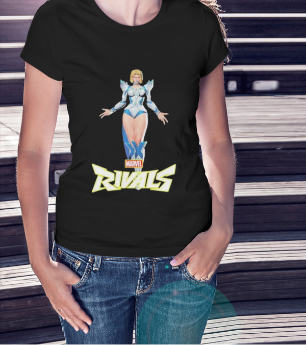 Emma Frost Marvel Rivals Season 2 Hellfire Gala Game Characters T-Shirt