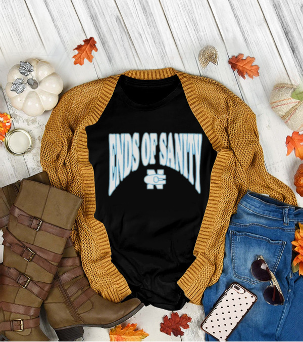 Ends Of Sanity NC Daze Blue Iconic Style T-Shirt