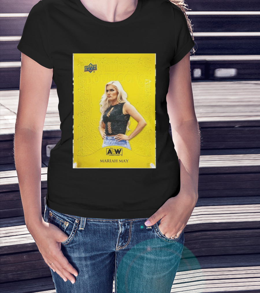 Upper Deck Allure Doubloons AEW All Elite Wrestling Mariah May T-Shirt