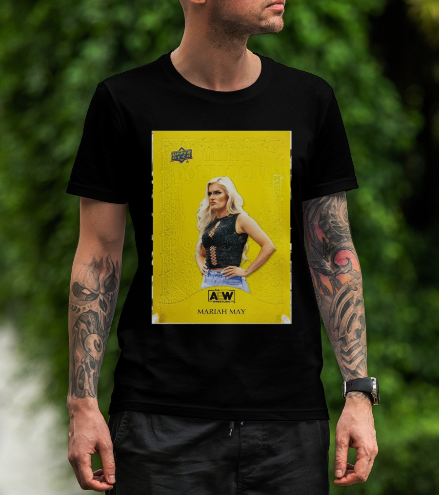 Upper Deck Allure Doubloons AEW All Elite Wrestling Mariah May T-Shirt