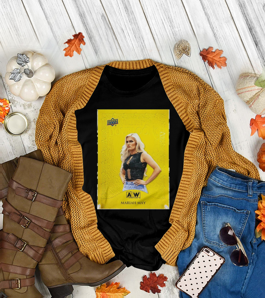 Upper Deck Allure Doubloons AEW All Elite Wrestling Mariah May T-Shirt