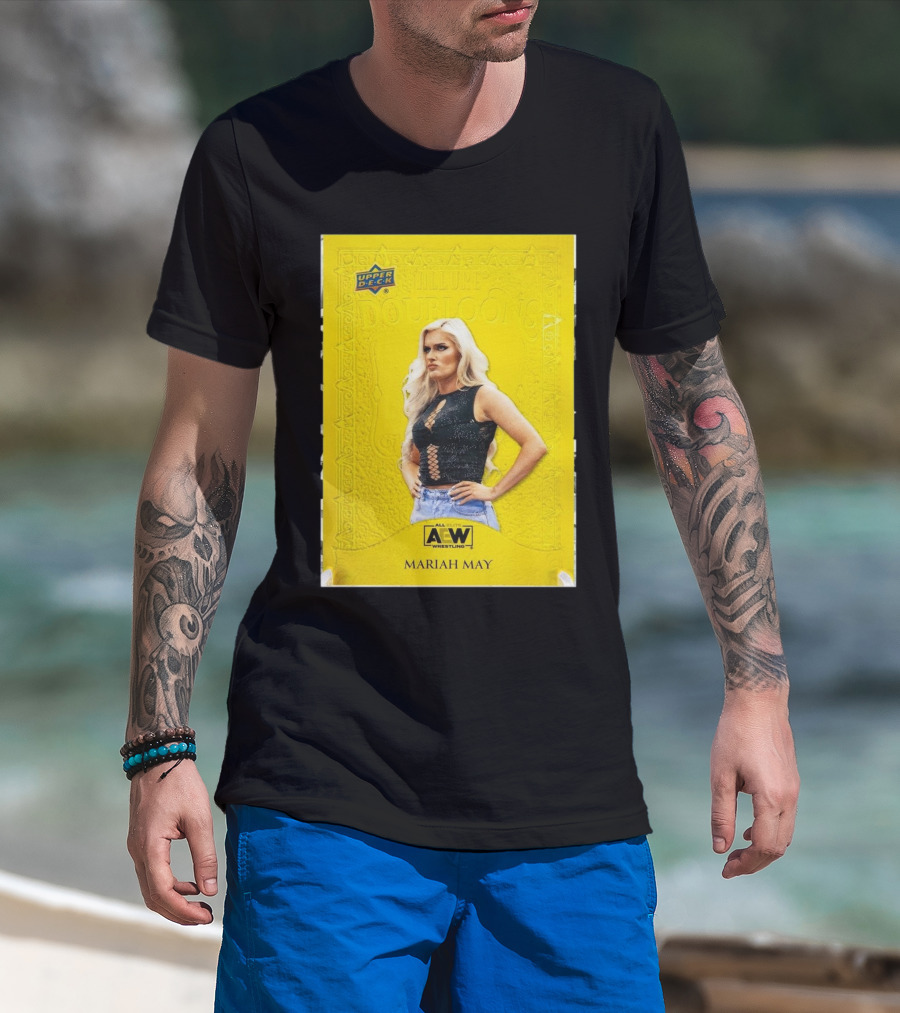 Upper Deck Allure Doubloons AEW All Elite Wrestling Mariah May T-Shirt