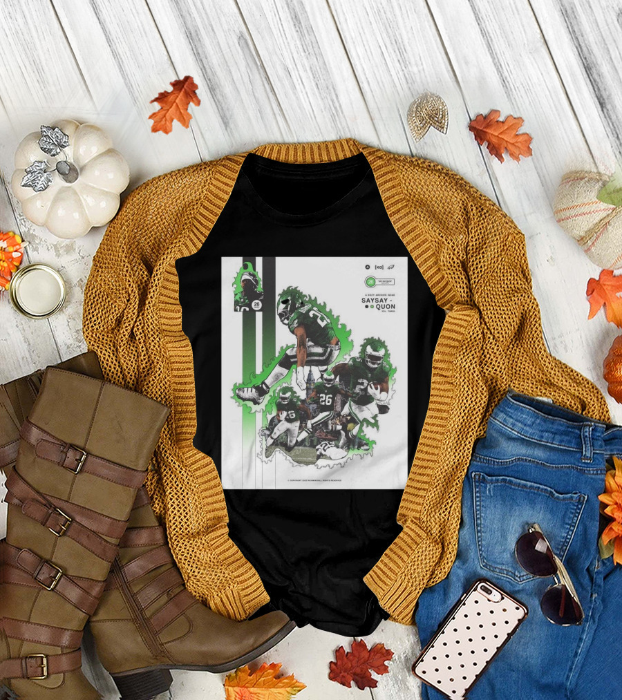 Kozy Archive Issue Vol Three Saysay Quon 26 Philadelphia Eagles T-Shirt