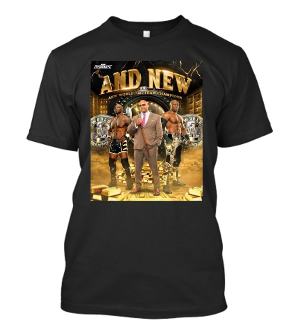 AEW Dynamite And New AEW World Tag Team Champions Hurt Syndicate T-Shirt