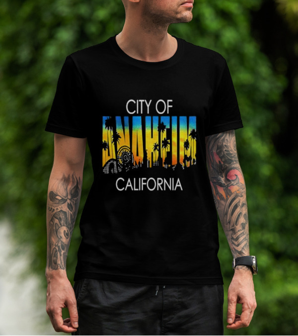 Babymetal City Of Anaheim California Sunset Ferris Wheel Tour T-Shirt
