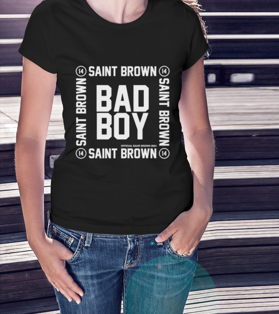 Bad Boy Saint Brown 14 T-Shirt