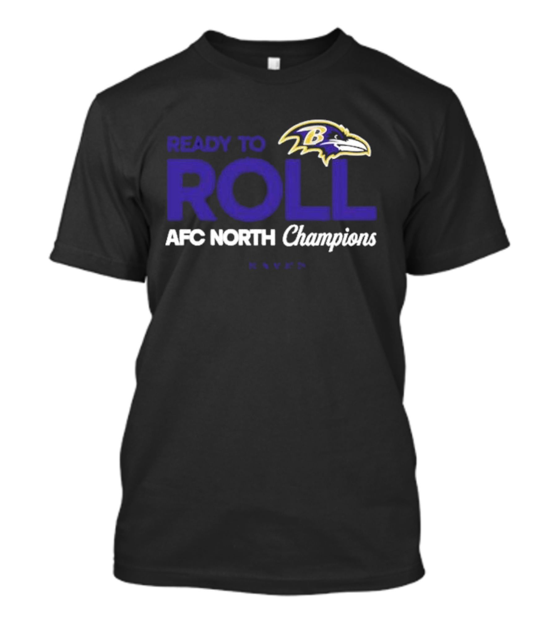 "Ready To Roll Ravens AFC North Champions 2025" T-Shirt