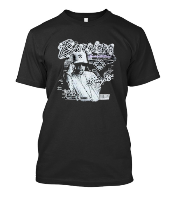 Barriers Pimp C Black Visionary Studio Genius Leader T-Shirt