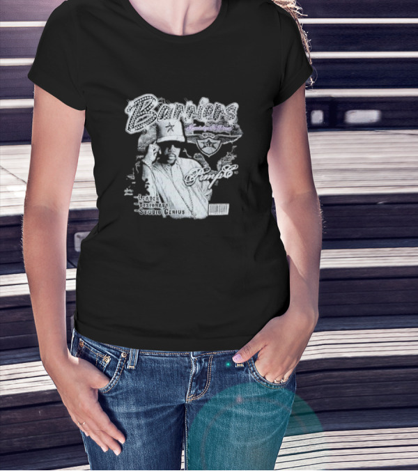 Barriers Pimp C Black Visionary Studio Genius Leader T-Shirt