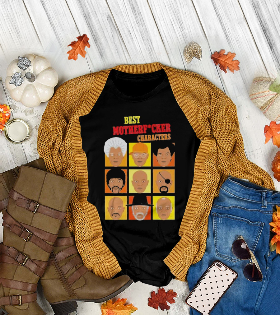 Best Motherfucker Characters T-Shirt