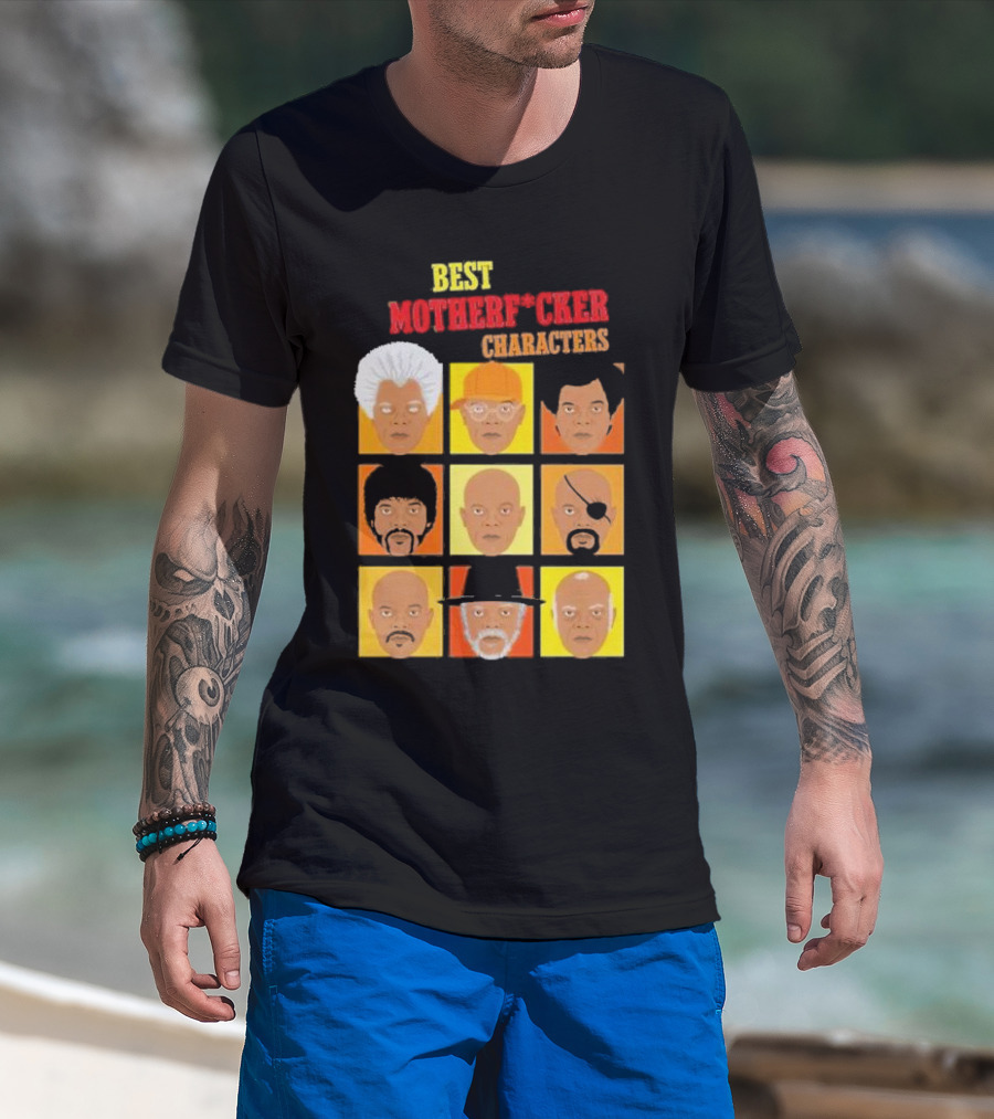 Best Motherfucker Characters T-Shirt