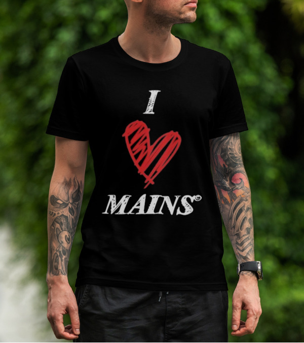Big Smoke I Heart Mains T-Shirt