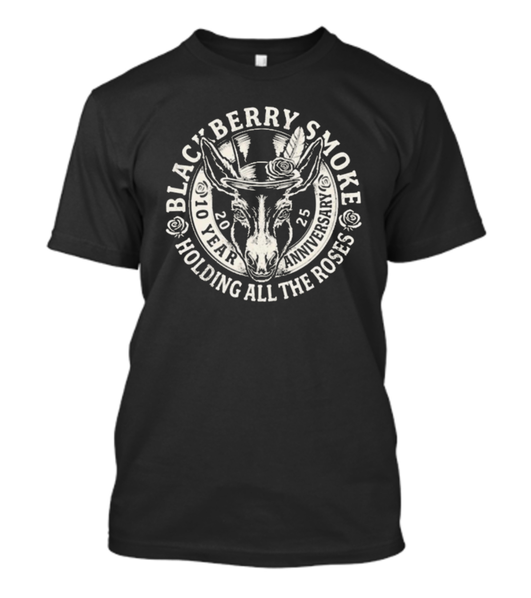 Blackberry Smoke 10 Year Anniversary Holding All The Roses 2025 Vintage T-Shirt