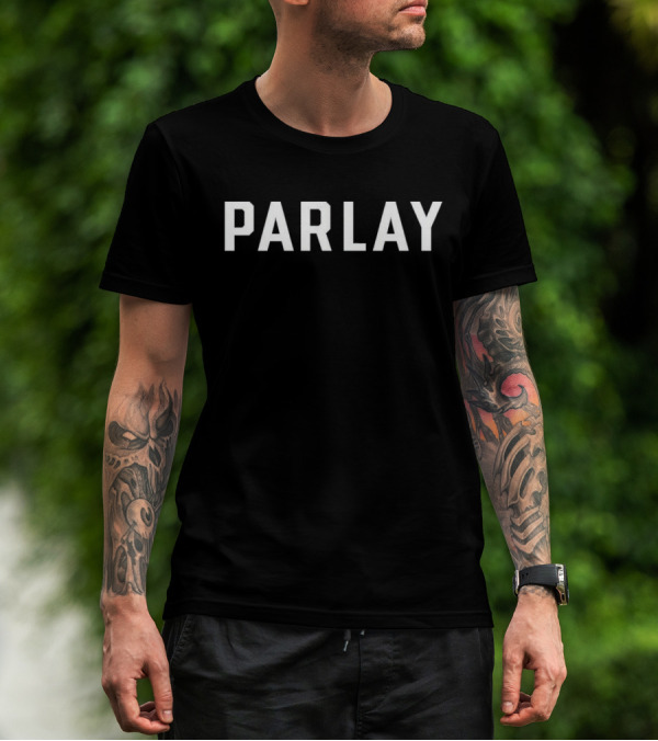 BLUTO’S PARLAY Classic Collegiate Style T-Shirt