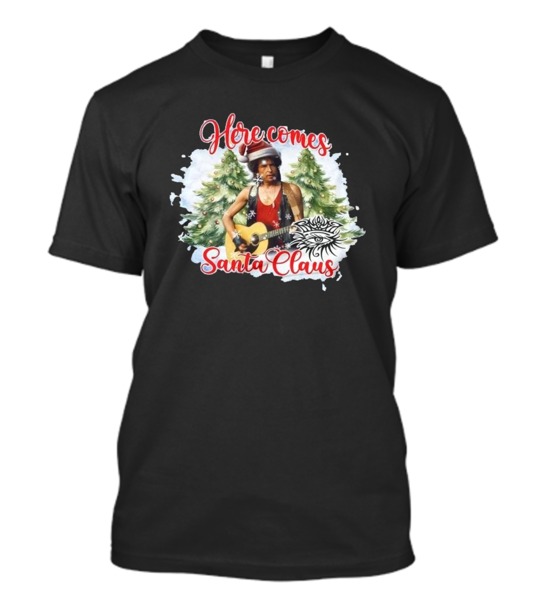 Here Comes Santa Claus Bob Dylan Christmas 2024 T-Shirt
