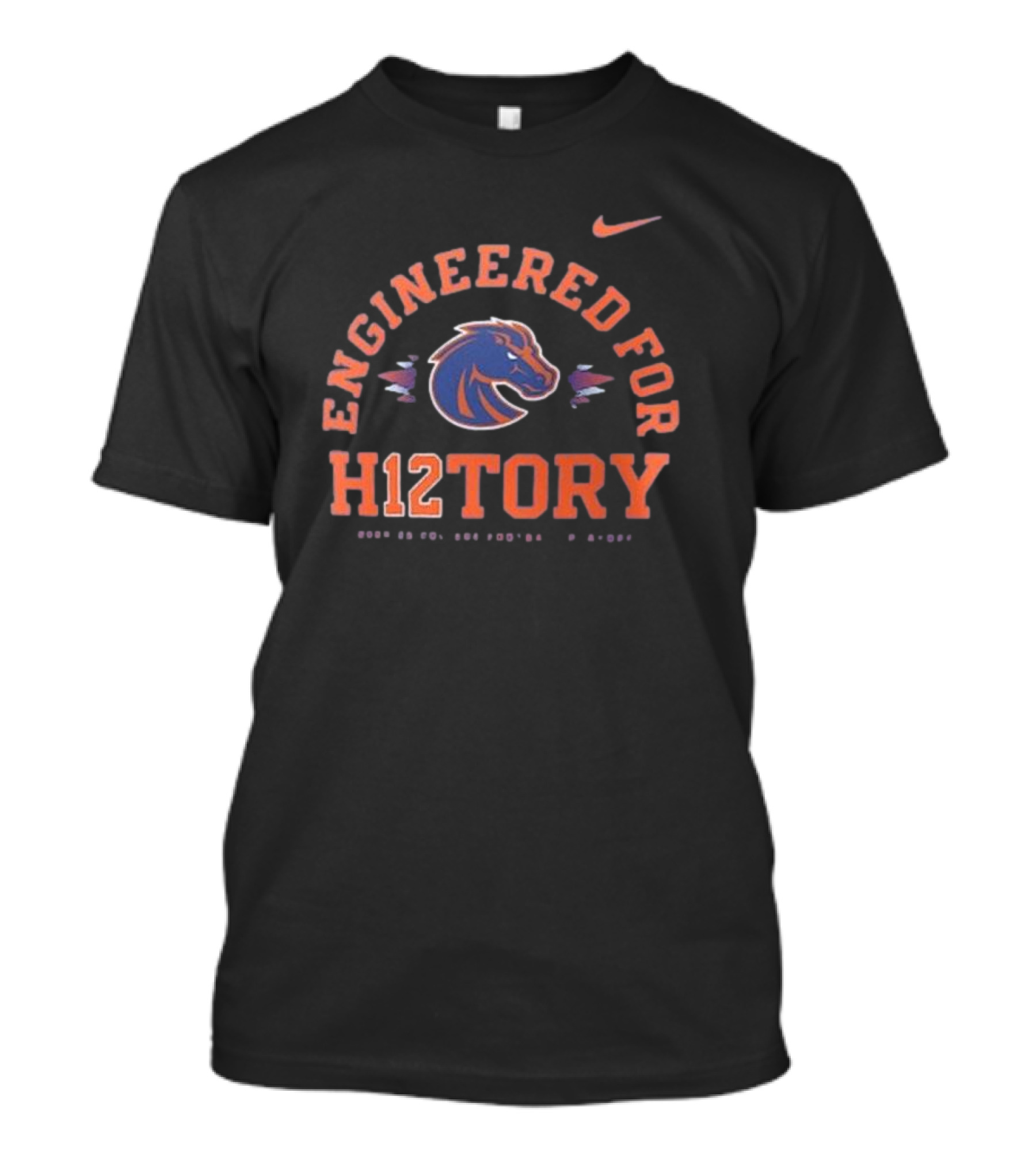 Boise State Broncos 2024 College Football Playoff Engineered For History T-Shirt